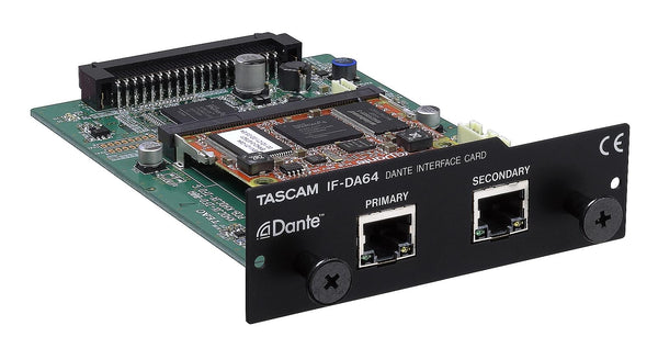 Tascam IF-DA64 Dante/AES67 Interface Card