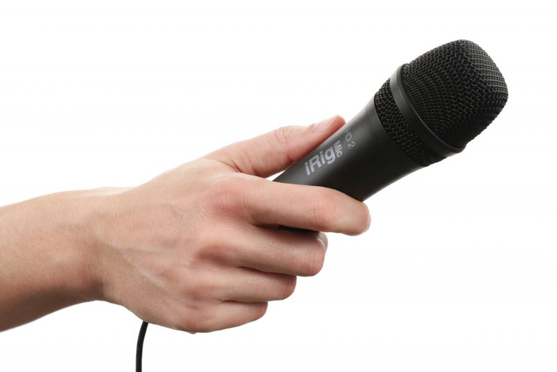 IK Multimedia iRig Mic HD 2 Handheld Mic for Mobile Devices