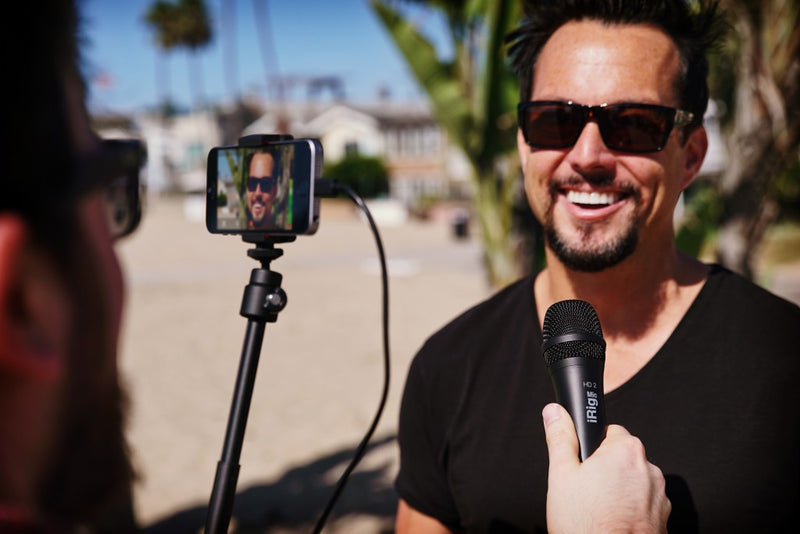 IK Multimedia iRig Mic HD 2 Handheld Mic for Mobile Devices