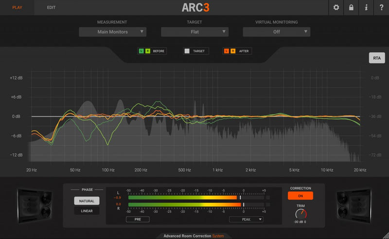 IK Multimedia ARC System 3 Acoustic Correction System