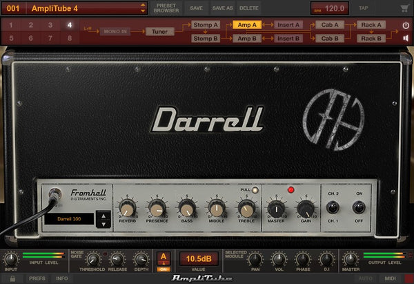 IK Multimedia Dimebag Darrell CFH Collection