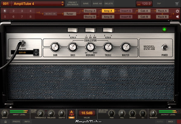 IK Multimedia Amplitube SVX 2