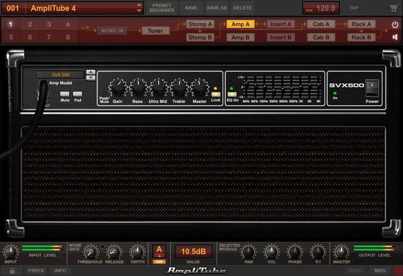 IK Multimedia Amplitube SVX