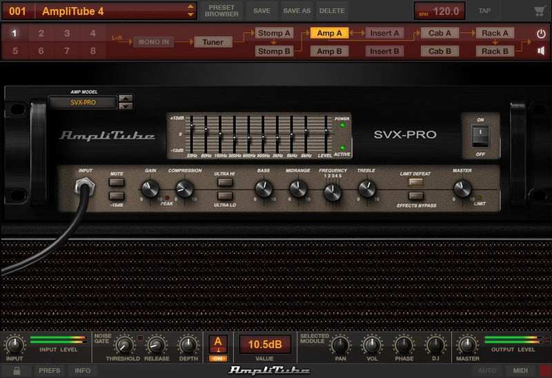 IK Multimedia Amplitube SVX