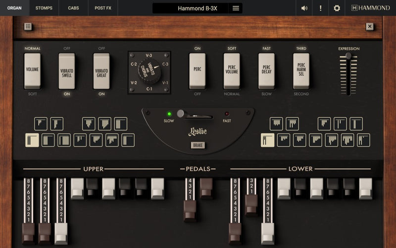 IK Multimedia Hammond B-3X Virtual Organ