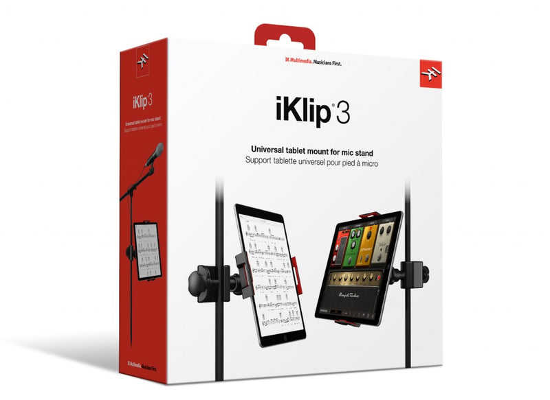 IK Multimedia iKlip 3 Universal Mic Stand Support