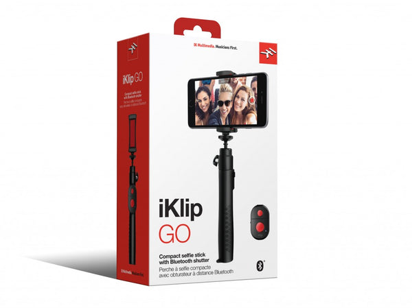 IK Multimedia iKlip Go Smartphone Stand and Selfie Stick