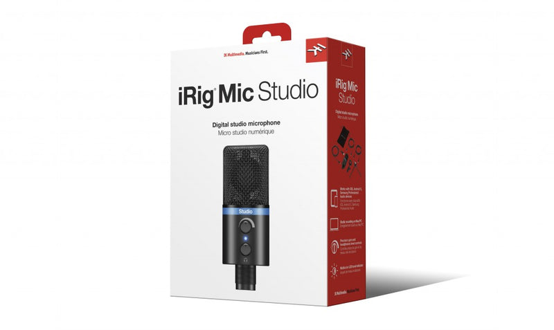 IK Multimedia iRig Mic Studio - iOS, Mac, PC, Android