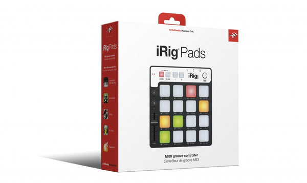 IK Multimedia iRig Pads Midi Groove Controller