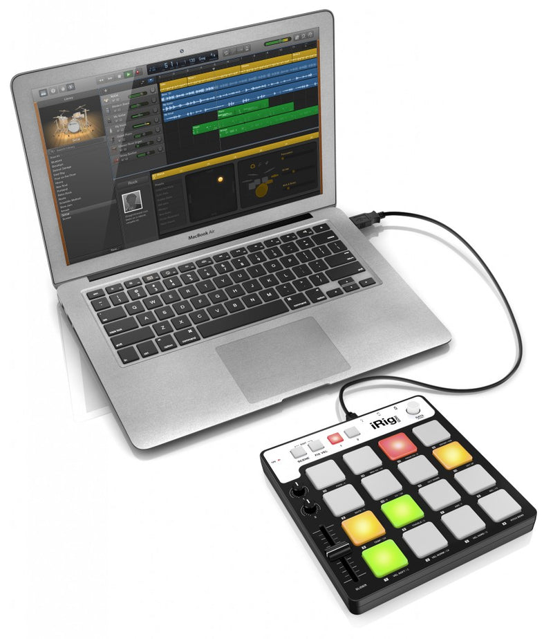 IK Multimedia iRig Pads Midi Groove Controller