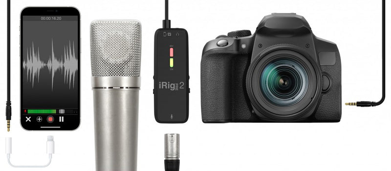 IK Multimedia iRig Pre 2 Mobile Microphone Interface