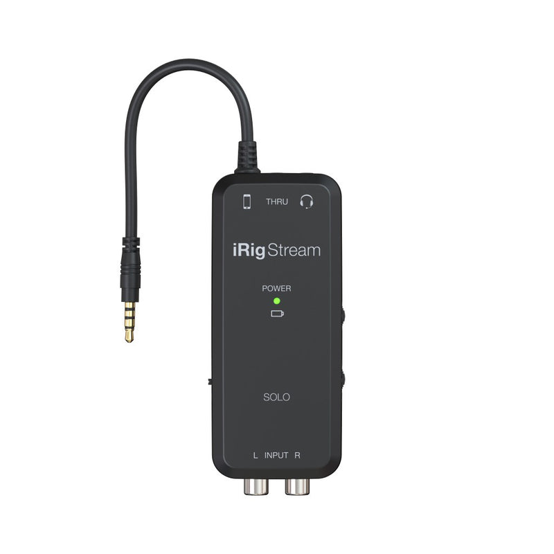 IK Multimedia iRig Stream Solo Streaming Audio Interface