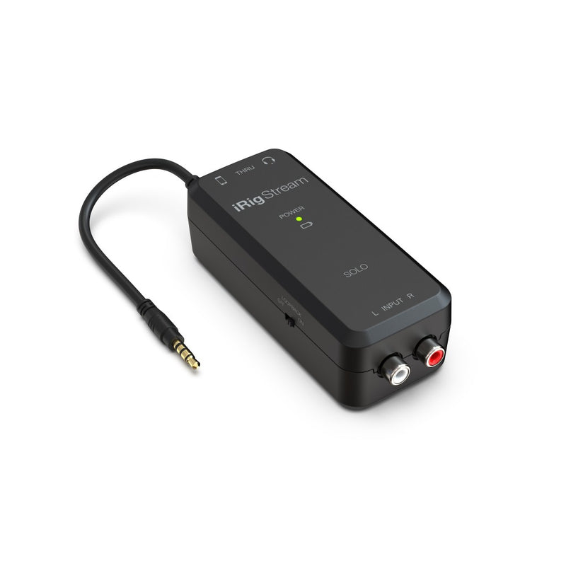 IK Multimedia iRig Stream Solo Streaming Audio Interface