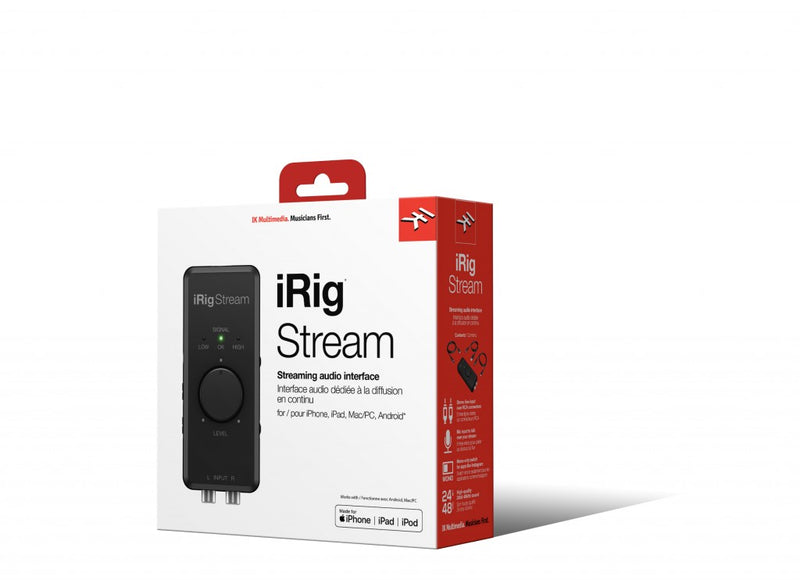 IK Multimedia iRig Stream Streaming Audio Interface