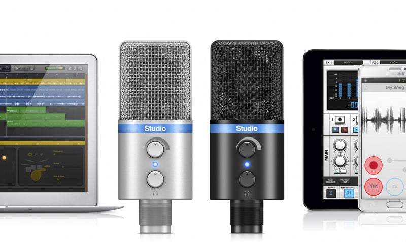 IK Multimedia iRig Mic Studio - iOS, Mac, PC, Android