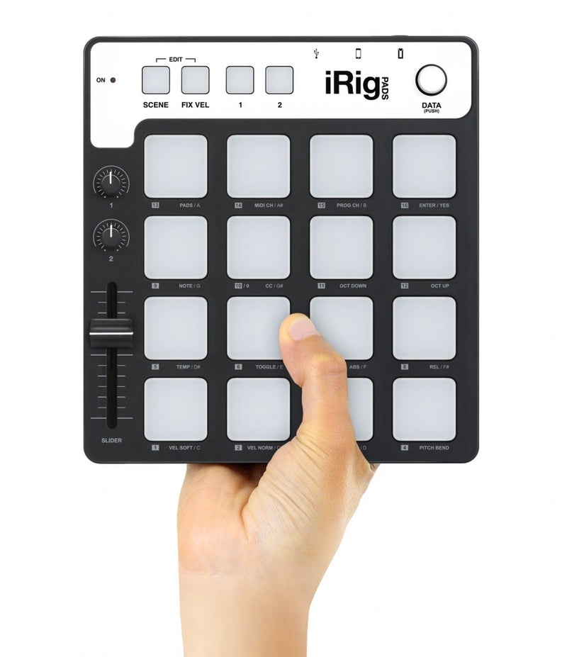 IK Multimedia iRig Pads Midi Groove Controller