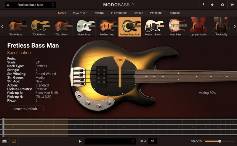 IK Multimedia MODO Bass 2 Virtual Bass (Download)
