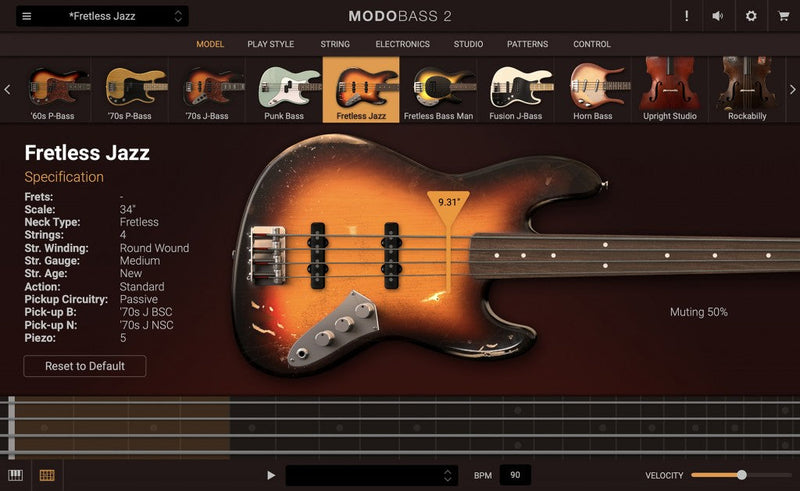IK Multimedia MODO Bass 2 SE Virtual Bass (Download)
