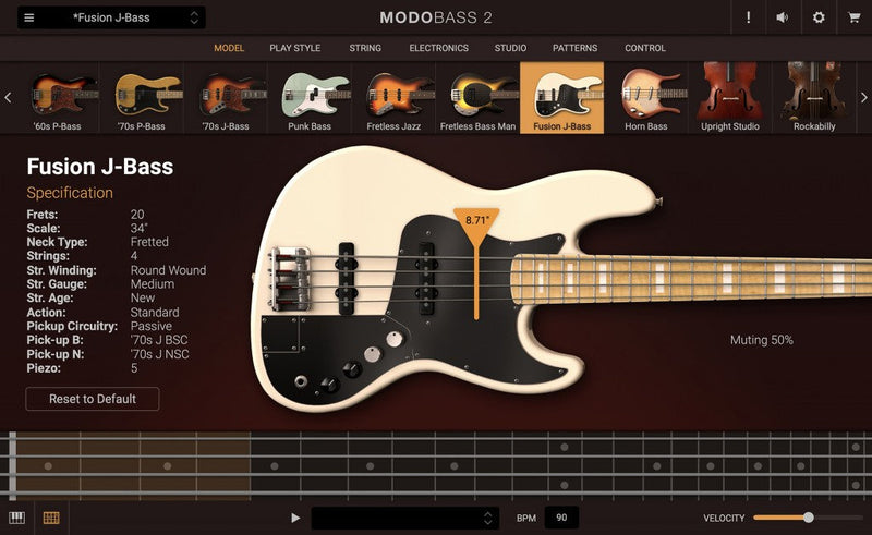 IK Multimedia MODO Bass 2 SE Virtual Bass (Download)