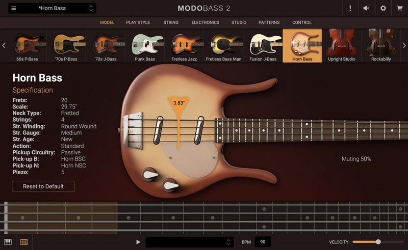 IK Multimedia MODO Bass 2 SE Virtual Bass (Download)