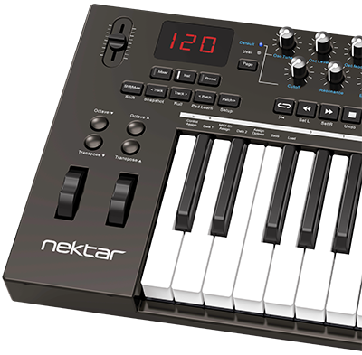 Nektar Impact LX25+ USB Midi Controller Keyboard