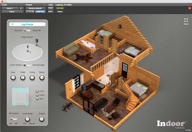 Audio Ease Indoor Reverb Plug-In for Audio Post