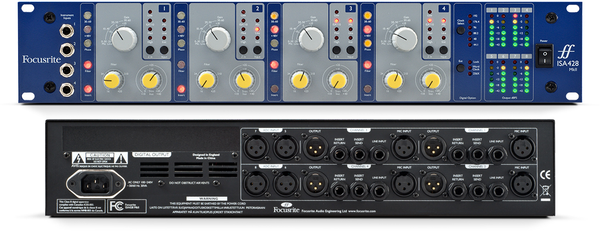 Focusrite ISA428mkII 4-Channel Microphone Preamp