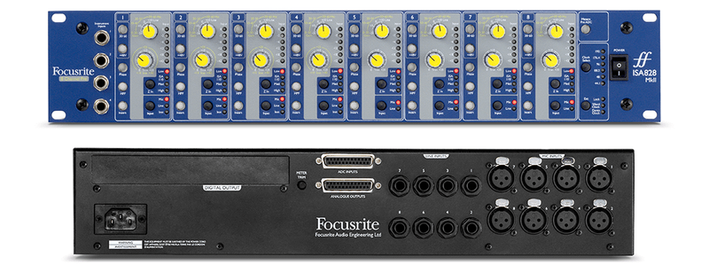Focusrite ISA828mkII 8-Channel Microphone Preamp