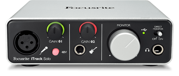 Focusrite iTrack Solo Lightning Audio Interface