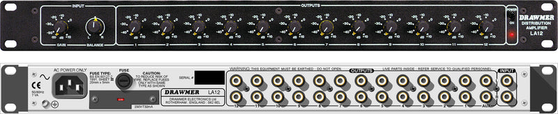 Drawmer LA12 Line Distribution Amplifier
