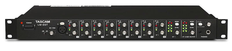 Tascam LM-8ST Eight-Channel Stereo Line Mixer