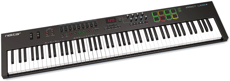 Nektar Impact LX88+ USB Midi Controller Keyboard