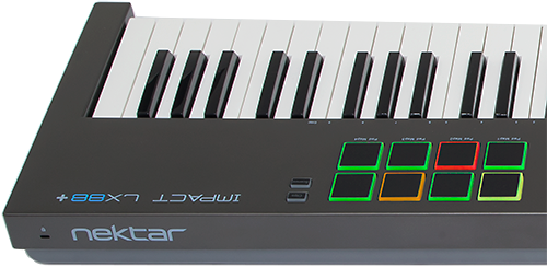 Nektar Impact LX88+ USB Midi Controller Keyboard