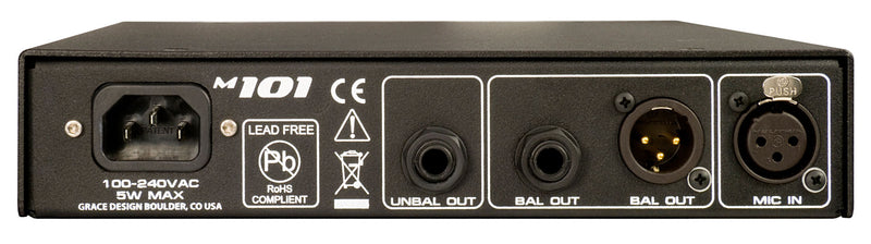 Grace Design m101 high fidelity single channel mic pre