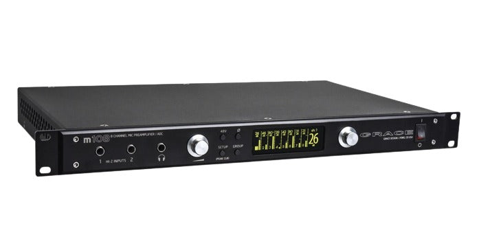 Grace Design m108 8-Channel Remote Controlled Mic Pre / ADC