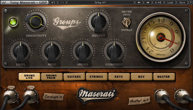 Waves Tony Maserati Signature Series