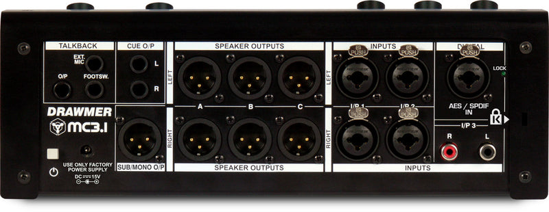 Drawmer MC3.1 Monitor Controller
