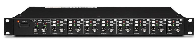 Tascam MH-8 8-Channel Headphone Amplifier