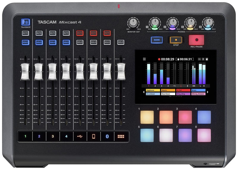 Tascam Mixcast 4 Content Production Station