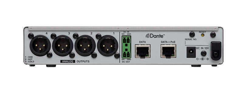 Tascam ML-4D/OUT 4-Ch. Dante-Analogue Converter