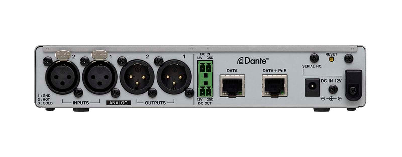 Tacsam MM-2D 2-Ch. Analogue-Dante Converter