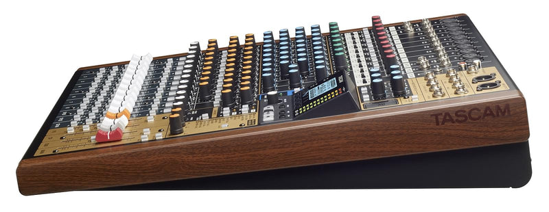 Tascam Model 16 Analogue Mixer With 16-Track Recorder