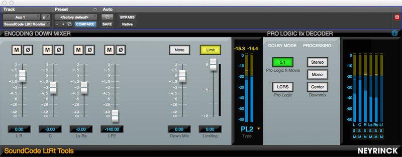 Neyrinck SoundCode LtRt Tools 2