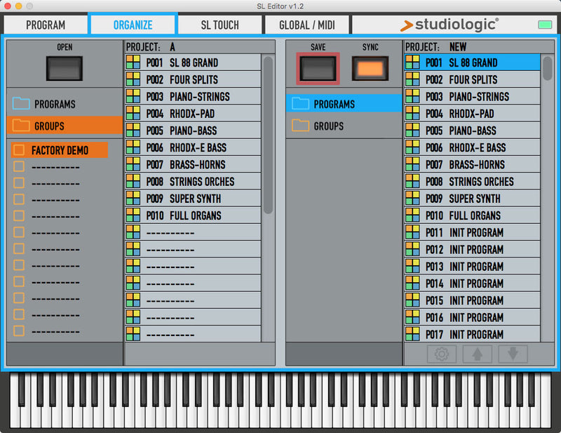 Studiologic SL88 Grand 88-Key Hammer-Action Midi Keyboard