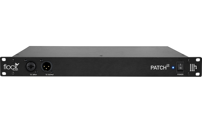 Flock Audio PATCH LT Digitally Controlled 16x16 Patchbay