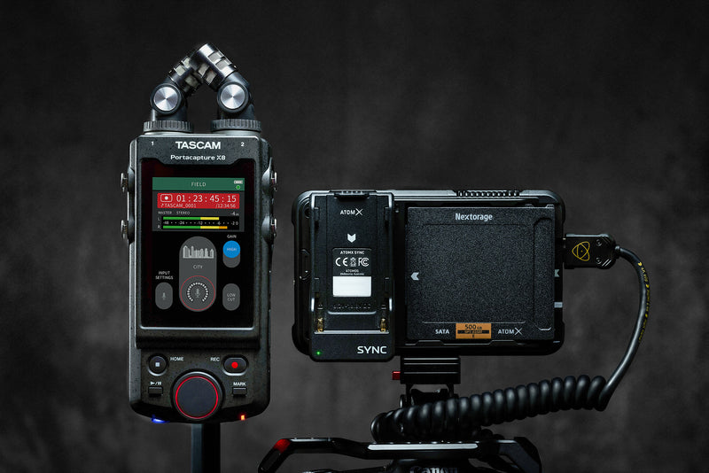 Tascam Portacapture X8 High-Res Multitrack Handheld Recorder