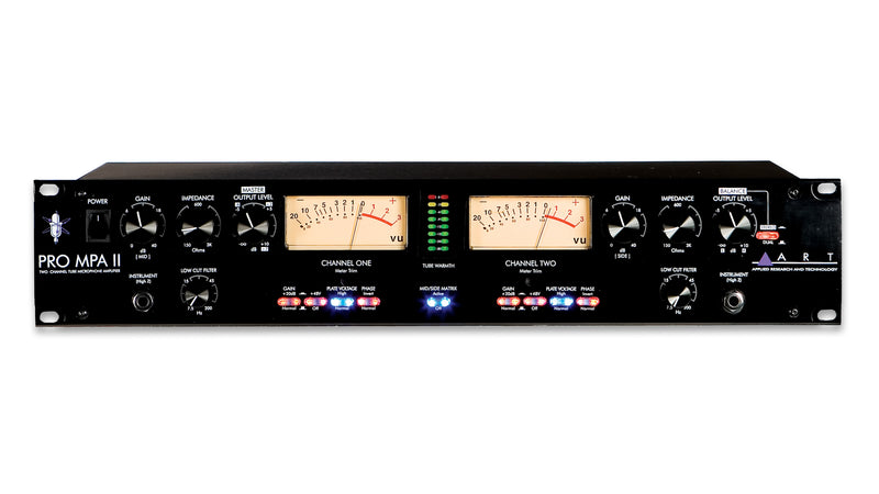 ART Pro MPA-II 2-Channel Microphone Preamp