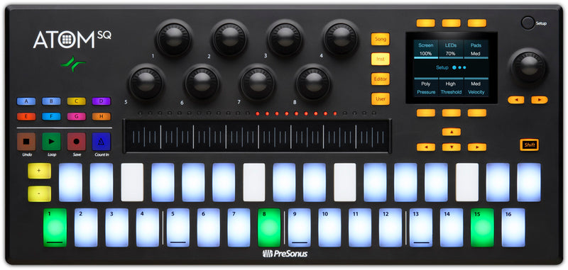 Presonus Atom SQ Hybrid MIDI Keyboard/Pad Controller