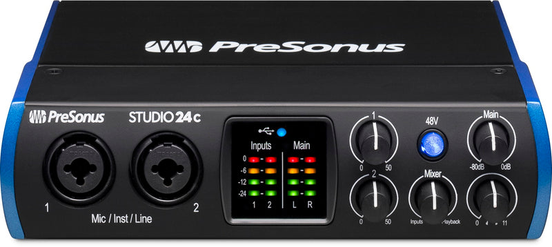 Presonus Studio 24c USB-C Audio Interface