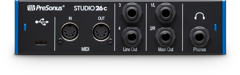 Presonus Studio 26c USB-C Audio Interface